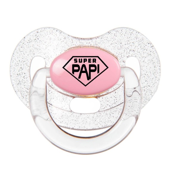 Chupete "SUPER PAPI" – Un chupete para héroes