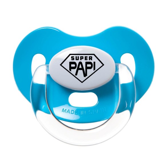 Chupete "SUPER PAPI" – Un chupete para héroes