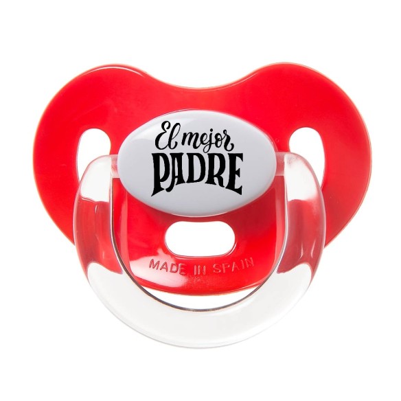Chupete "El mejor PADRE" – Un regalo para papá