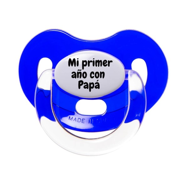Chupete "Mi primer año con Papá" – Un recuerdo especial