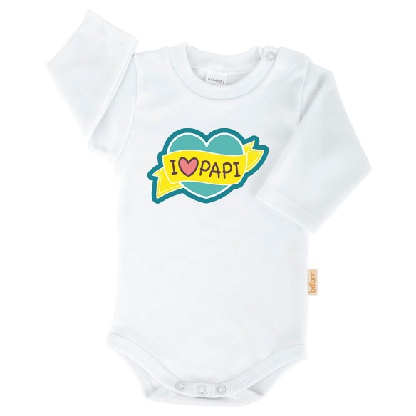Body "I ❤ LOVE PAPI" – Un regalo adorable para papá