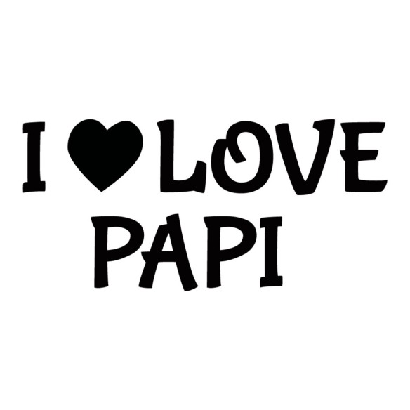 Body "I ❤ LOVE PAPI" – Un regalo adorable para papá