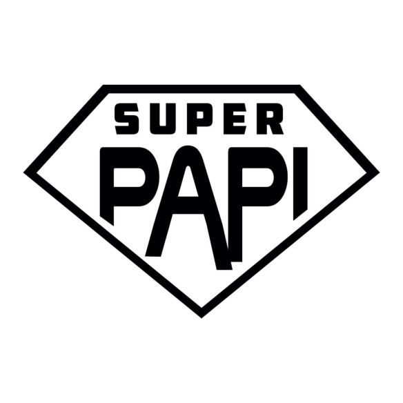 Babero "SUPER PAPI" – Un detalle para un papá increíble