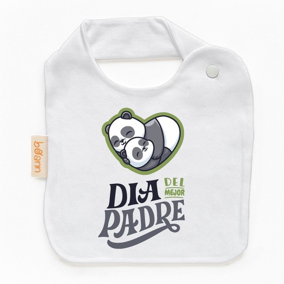 Babero "DÍA DEL MEJOR PADRE" – Un detalle especial