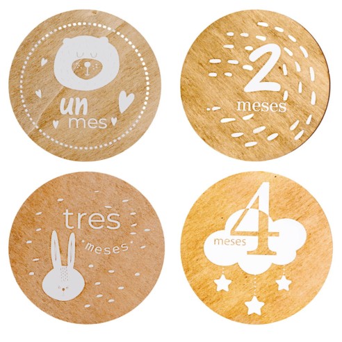 Cumple Mes Personalizado - Blanco