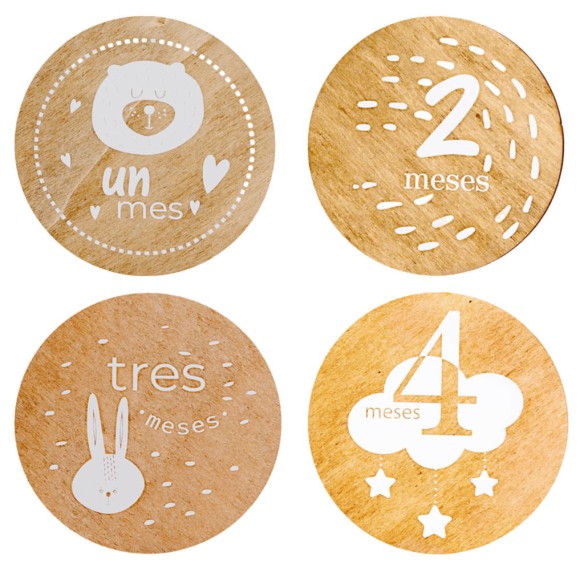 Cumple Mes Personalizado - Blanco