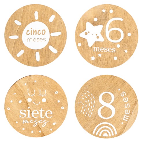 Cumple Mes Personalizado - Blanco