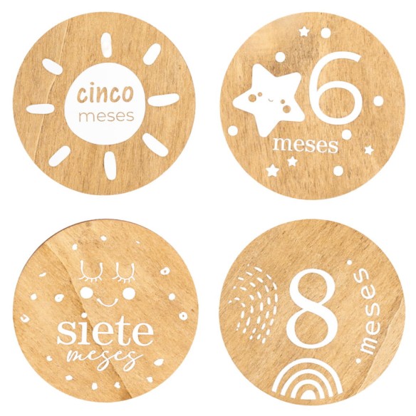 Cumple Mes Personalizado - Blanco