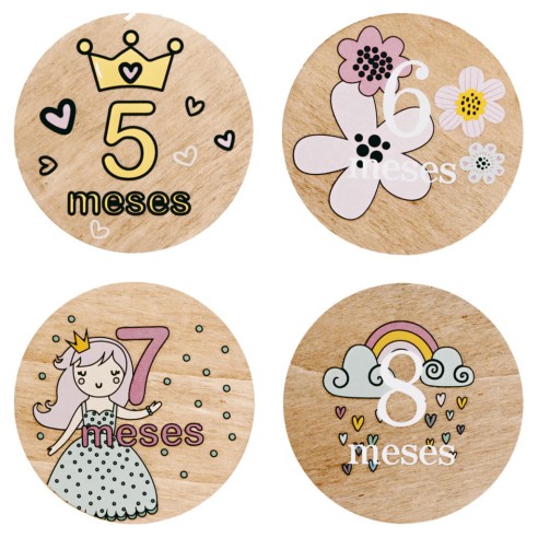 Cumple Mes Personalizado - Princesa