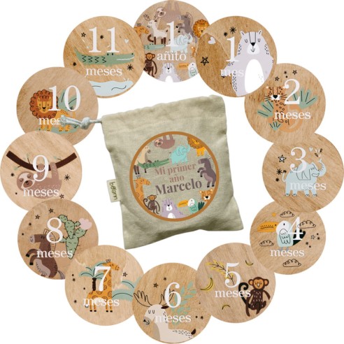 Cumple Mes Personalizado - Selva