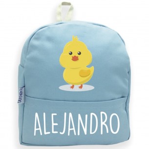 Mochila POLLO rosa 02 2