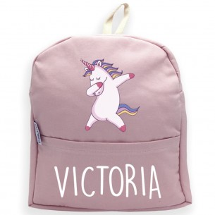 Mochila UNICORNIO rosa 02