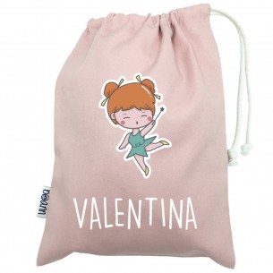 Talega mini con asas HADA azul 02 2