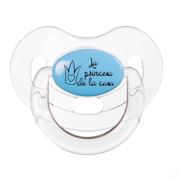 Chupete F111 Azul/Transparente