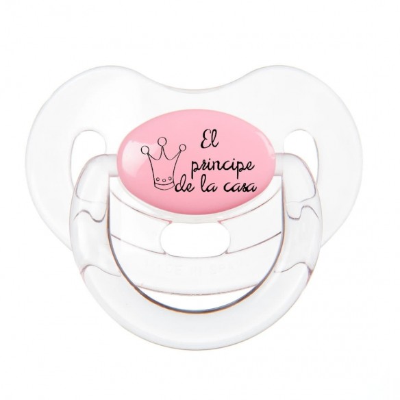 Chupete F112 Rosa/Transparente