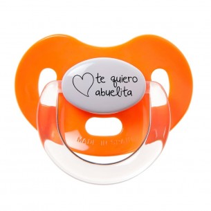 Chupete F117 Azul/Transparente con Estrellas 2