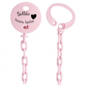 Cadena de chupete Frase F141  Azul 2