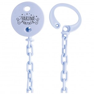 Cadena de chupete Frase F223  Rosa 2